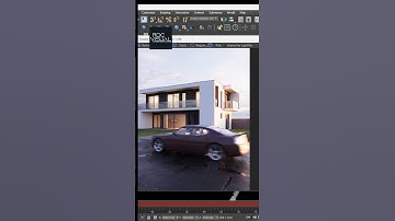 HOW TO MAKE MOVING CAR EFFECT IN 3DS MAX #3dsmax #3ds #coronarender #vray #3dmodeling #vizualization