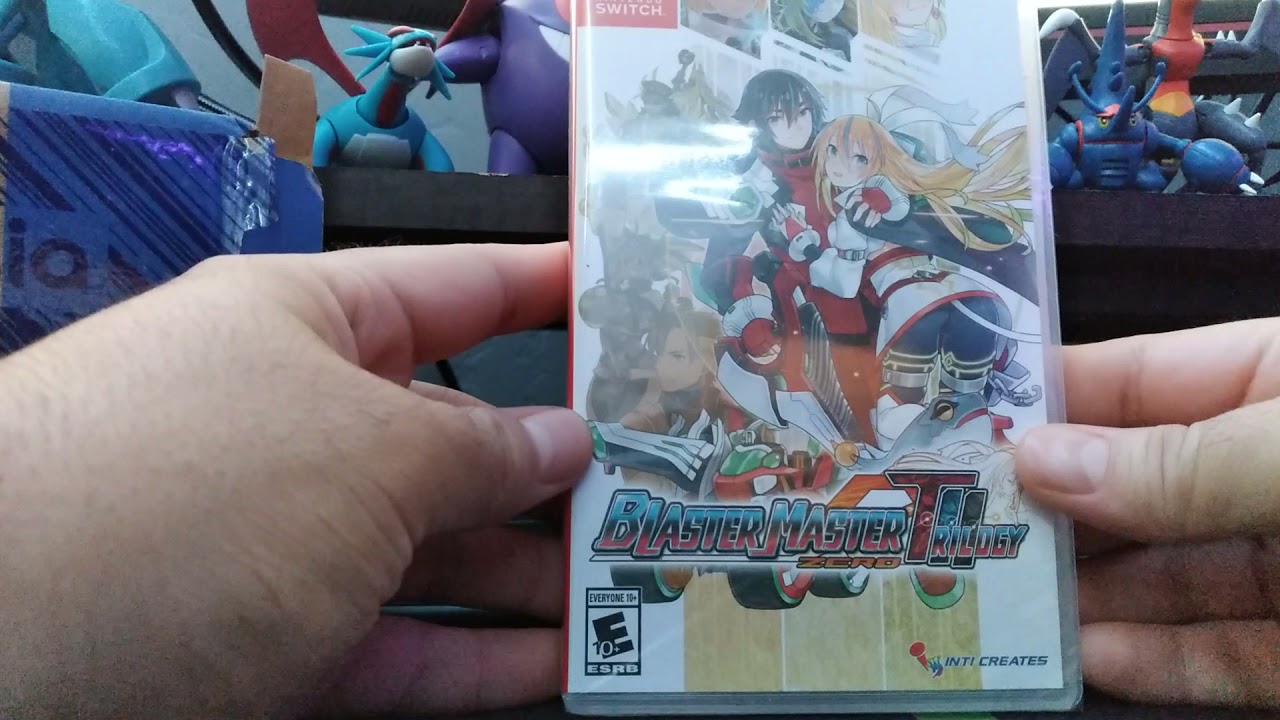 BLASTER MASTER ZERO TRILOGY Nintendo Switch Game Unboxing PlayAsia