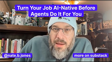 Turn Your Job AI-Native Before Agents Do It For You