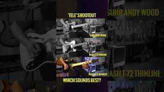 Suhr vs. Nash vs. PRS - 'Tele' Shootout • TONE TAILORS