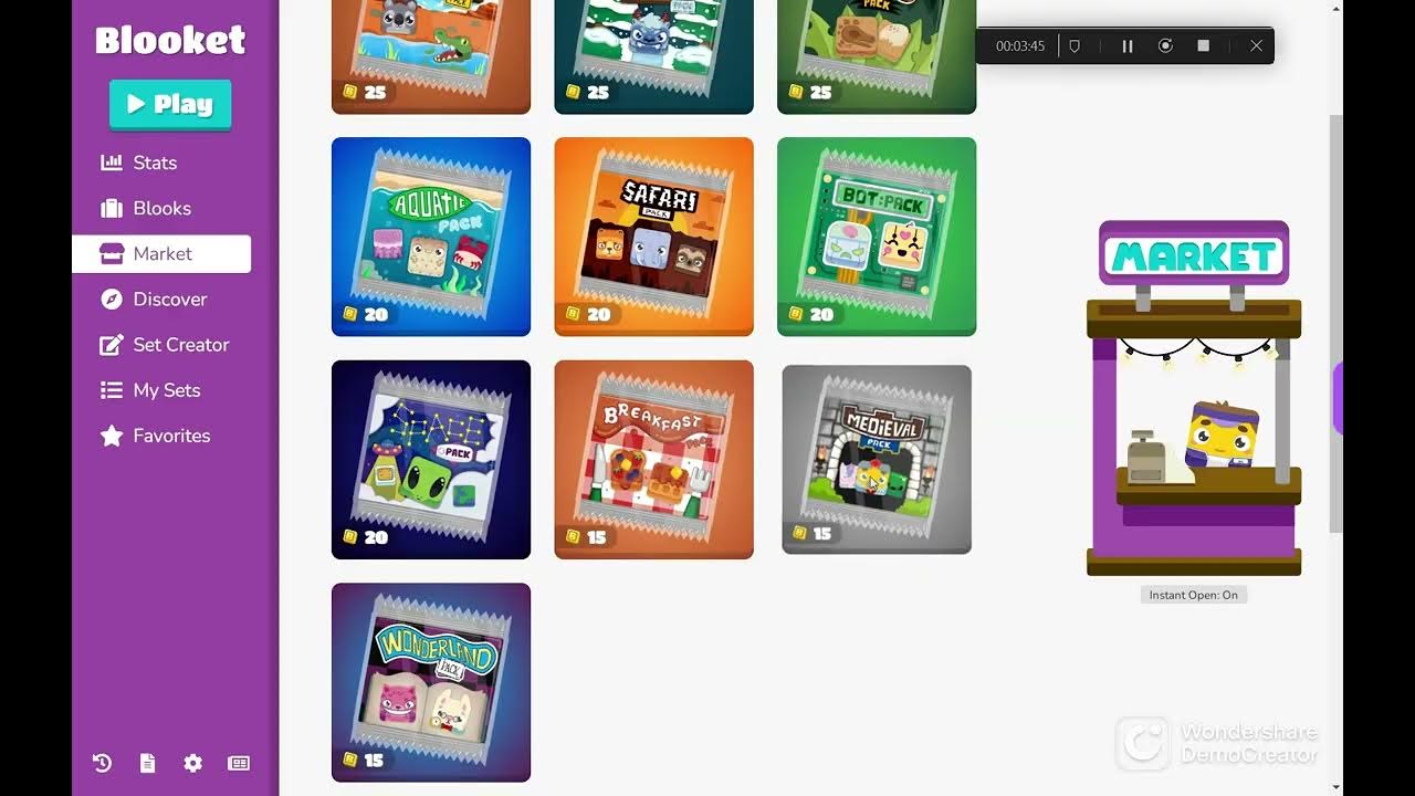 BLOOKET 500 TOKEN MEDIEVAL PACK OPENING! YouTube