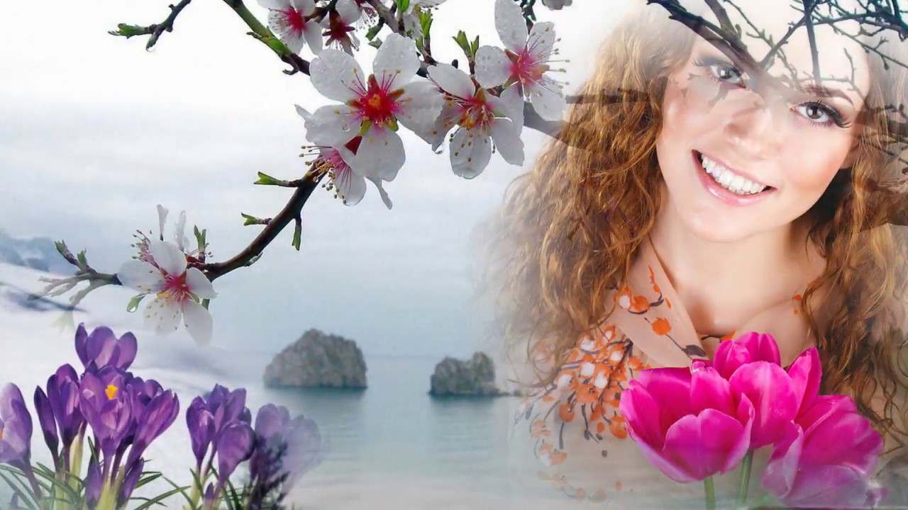 Весна красна цветами（花咲く美しい春） Картина по номерам