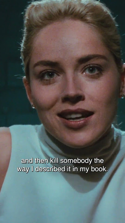 'I'm not stupid.' | BASIC INSTINCT | MUBI