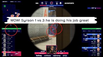 AMAZING! WOW!!! Syrson 1 vs 3 he is doing his job great | Blast