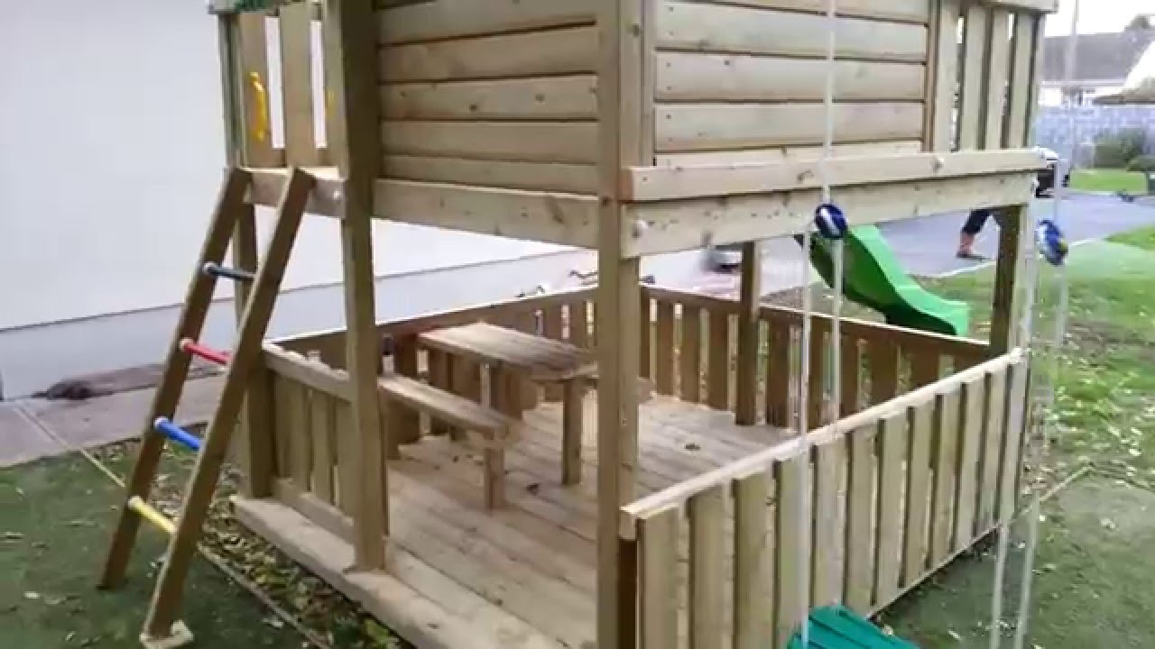 Extra Large Raised Playhouse - YouTube