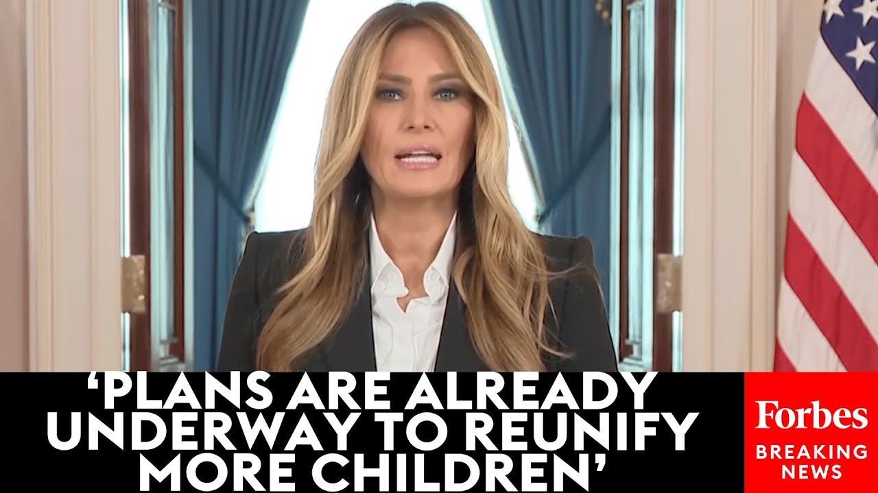 BREAKING: Melania Trump Announces Return Of 8 Children Separated From Family In Russia-Ukraine War
