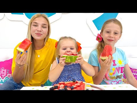 Nastya, Maggie and Naomi - DIY for kids