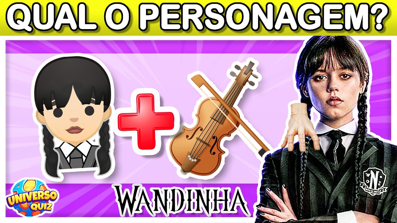 ADIVINHE O PERSONAGEM DE WANDINHA PELAS DICAS #1 