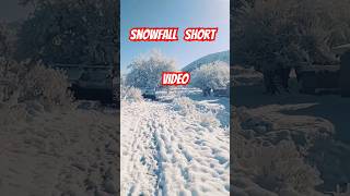 Snow Fall Short Video Village Vlogs Village Camping Night Travel In Mountain View Beautiful View