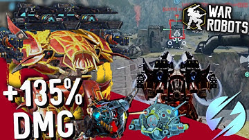 War Robots - ONE-SHOT WONDER!!💥TRIPLE OVERDRIVE Gauss/Volt HAWK +135% DMG!!!😈 (too cruel :0)