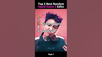 Top 5 Best Squid Game 2 Edits #squidgame2 #top5 #edit