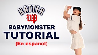 TUTORIAL 'BATTER UP - BABYMONSTER' paso a paso en ESPAÑOL