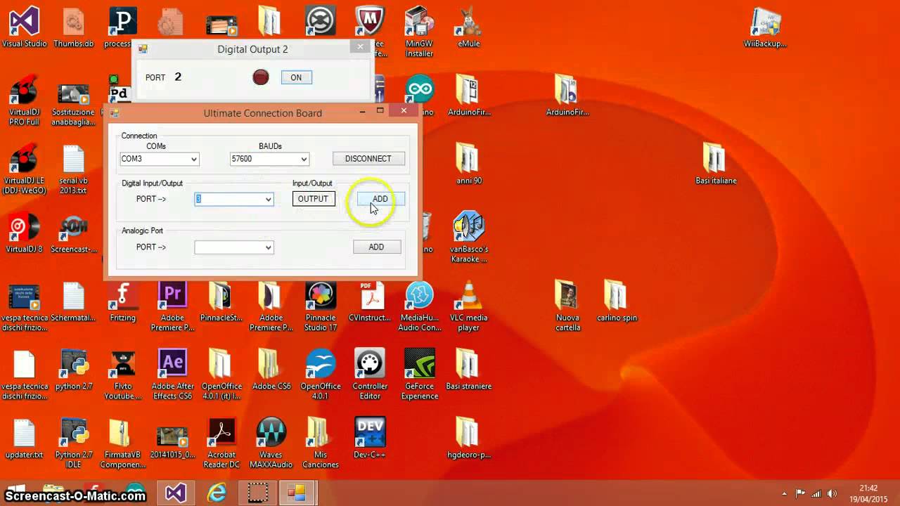 Arduino Visual Studio Basic - YouTube