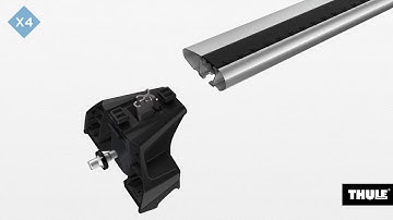Thule Evo Flush Rail  Mounting Tutorial