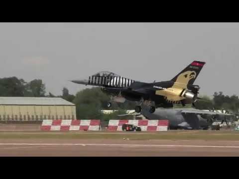 RIAT 2018 Turkish Air Force F-16C Solo Turk