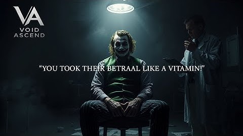 He Called You Crazy 🤯… Then Watched You Redefine The Word INSANITY 🔥🃏 - Joker Speech Powerful 