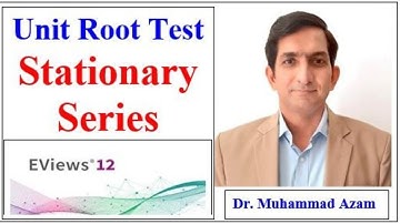 Unit Root Test In EViews | Stationary Series and Unit Root Test | Checking Stationarity by ADF test