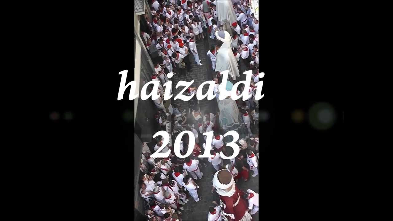 GIGANTES IRUÑEA - GAITEROS HAIZALDI 2013