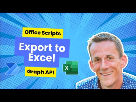 Export Power BI into Excel XLSX (not CSV) in 15 SECONDS using GRAPH API or OFFICE SCRIPTS