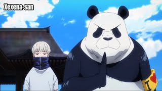 Inumaki Toge and panda adorable friendship