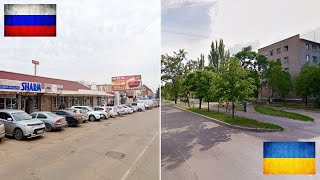 УКРАИНА И РФ. СРАВНЕНИЕ / Города с населением 50 тысяч