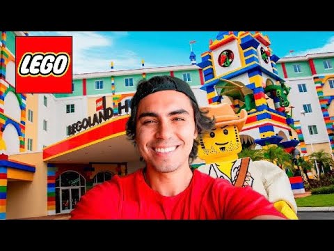 I stayed at the LEGO hotel for 24 hours