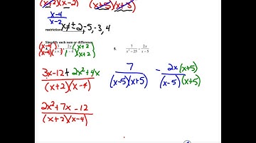 Alg 2 Video Notes 8.4-8.6 Review