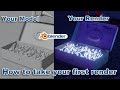 Blender tutorial in hindi  chapter32 how to take your first render in blender