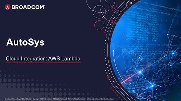 AutoSys Cloud Integration with AWS Lambda