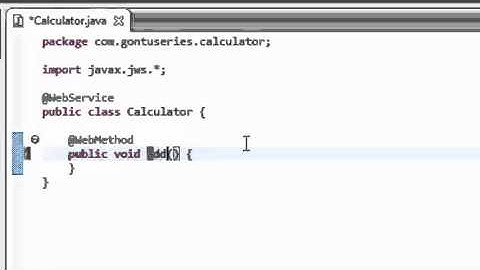 Web Services Part 4 - How to create SOAP Web Services (Hands on using Eclipse)