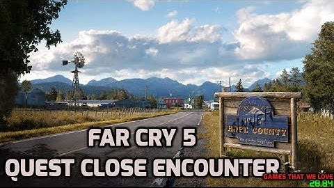 Far Cry 5 Quest Close Encounter (Collect Alien Objects)