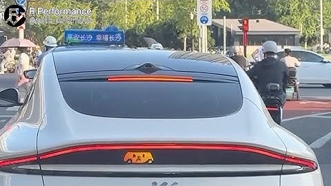 Deze achterlichtanimaties raken uit de hand — Chinese auto