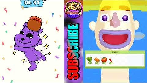 Help Monster 3 Tricky Puzzle vs Sandwich Runner - All Levels Gameplay (Android,iOS) Part 1