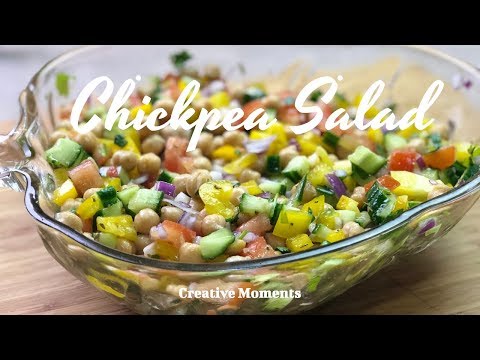 Easy Vegan Chickpea Salad