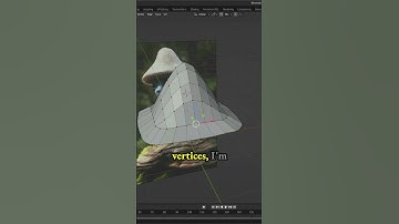 Move vertices and edges for Smurf Cat meme - low poly 3d model game character in Blender