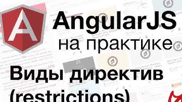 AngularJS на практике - виды директив (версия 2)