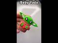 Baby Yoda Grogu Clay art for kids