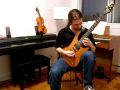 Canonic Guitar caprice no15 in B minor. Caprice no15 pour guitare electrique.