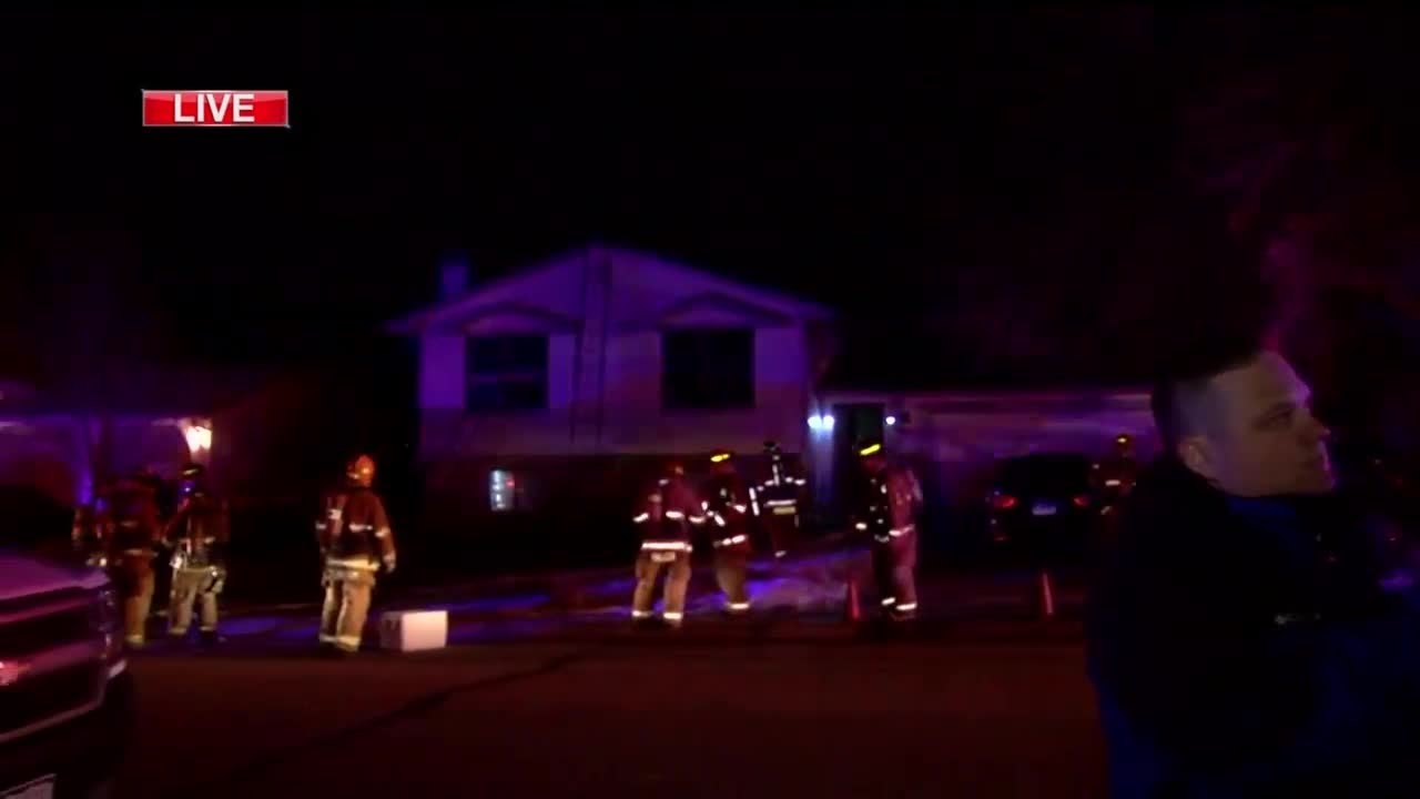 One person injured in house fire - YouTube