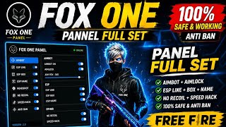  FOX ONE PANEL FULL SETUP 😈 | AIMBOT + ESP + NO RECOIL | FREE FIRE screenshot 3