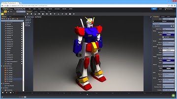 How to setup a 3D model for V-Ray cloud rendering in Clara.io