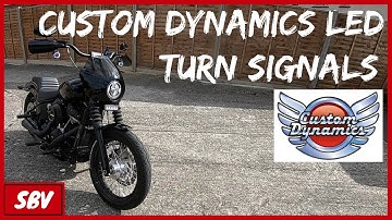 Custom Dynamic LED Turn Signals - Softail Street Bob FXBB