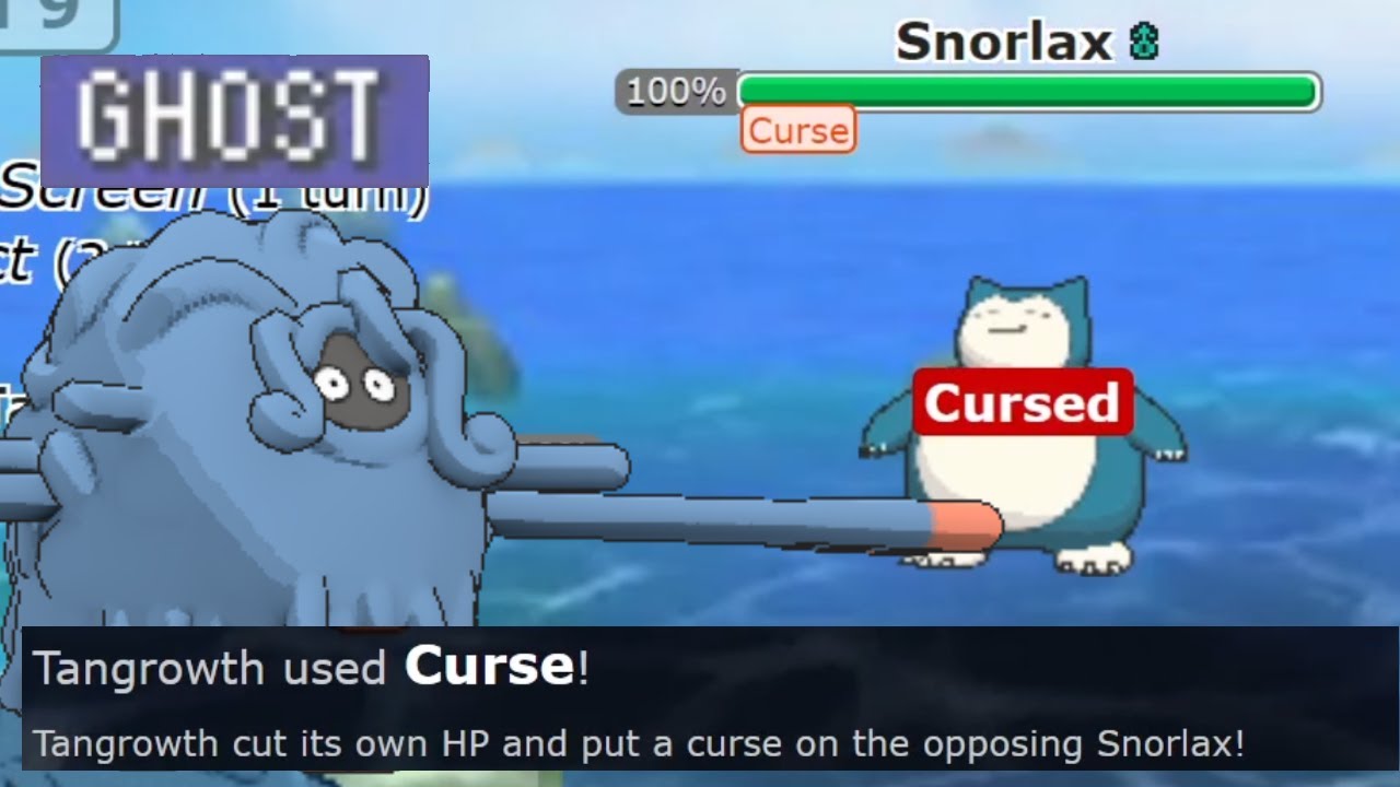 TERA GHOST CURSE REGENERATOR TANGROWTH MAKES UBERS AND OU CONFUSED (Pokemon Showdown)