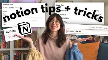 Notion Tips & Tricks for 2025 ✨