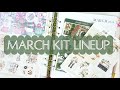 March Sticker Kit Line-Up | Kit Leftovers Giveaway