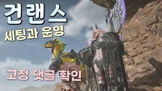 와일즈 🐾 미쳐버린 건랜스 좀?비 세팅과 실전