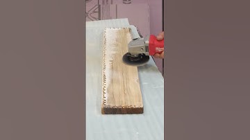 The Quickest Way to Remove Epoxy Drips  #diy #woodworking