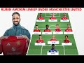 MANCHESTER UNITED  | MAN U potential starting lineup  PREMIER LEAGUE UNDER RUBEN AMORIM an GYÖKERES