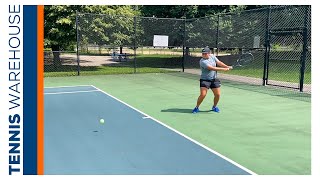 Prince Tour XP Tennis String Playtest with Tara Moore in her Phantom 100X ?