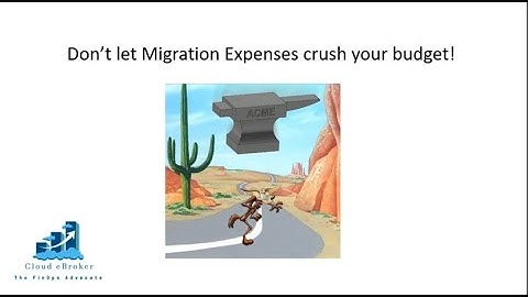 FinOps Advocate case study for application migration